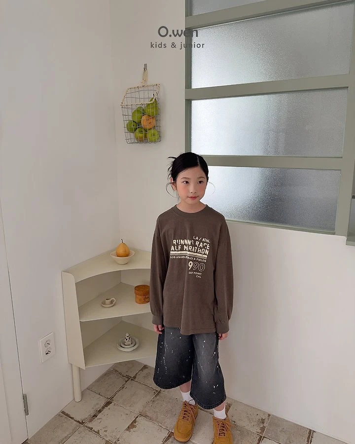 O Wen - Korean Children Fashion - #todddlerfashion - Running Cutout Tee - 8