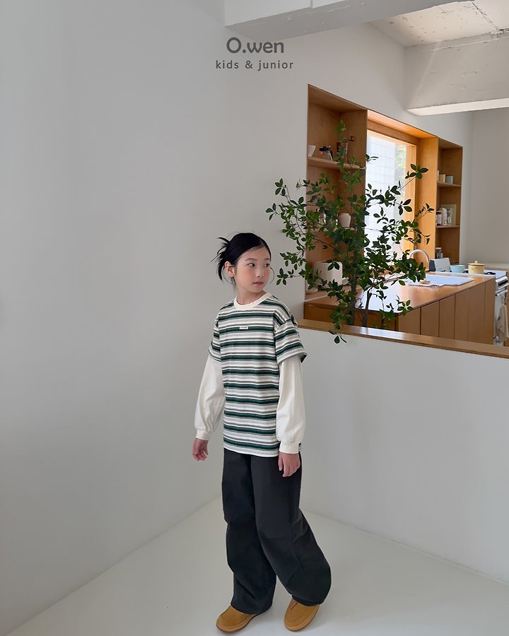 O Wen - Korean Children Fashion - #toddlerclothing - Edition Layered Tee - 9