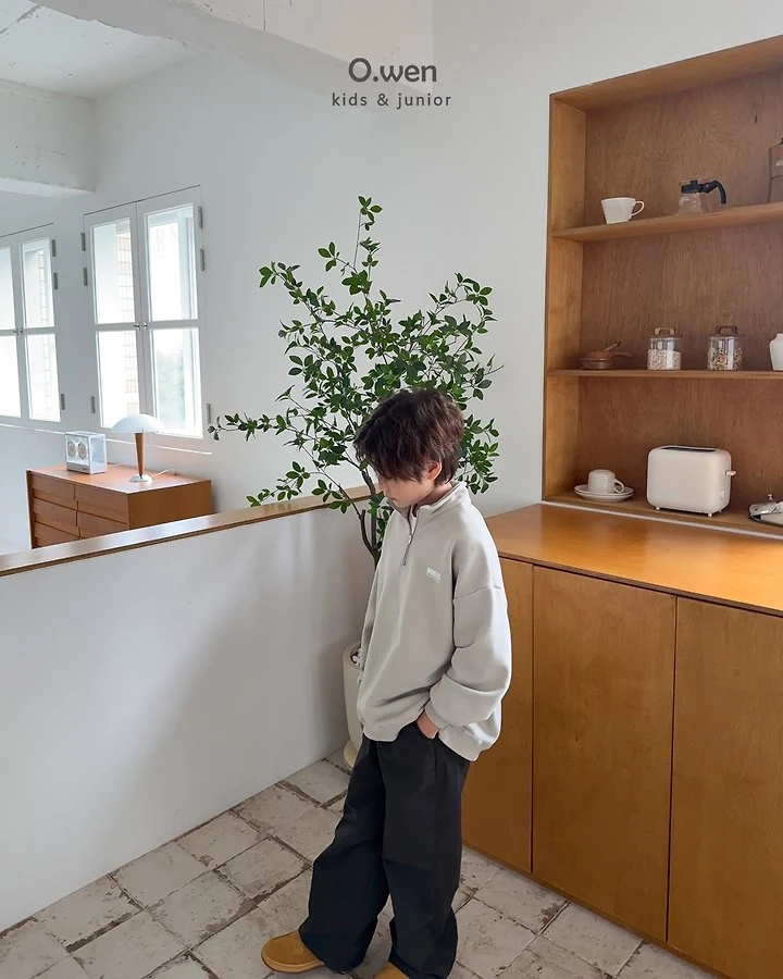 O Wen - Korean Children Fashion - #todddlerfashion - Remona Anorak Sweatshirt - 4