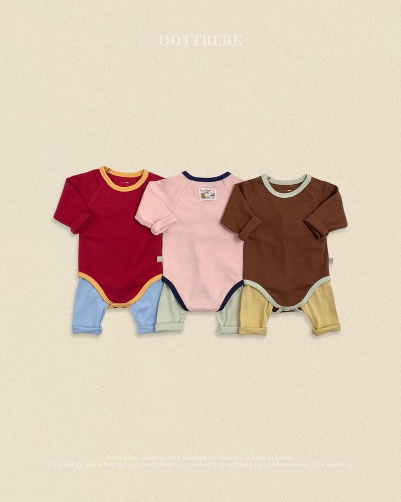 Oott Bebe - Korean Baby Fashion - #babyboutique - Maple Bodysuit