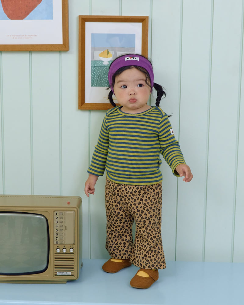 Oott Bebe - Korean Baby Fashion - #onlinebabyshop - Cool Bootcut Pants - 4