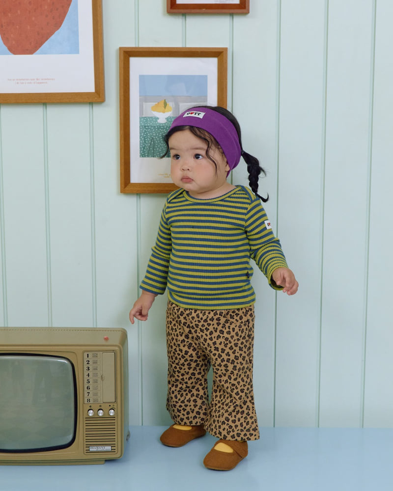 Oott Bebe - Korean Baby Fashion - #babyboutique - Cool Bootcut Pants - 5