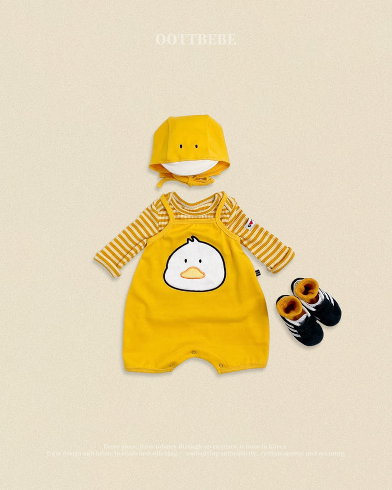 Oott Bebe - Korean Baby Fashion - #babyboutique - Farm Bonnet - 4