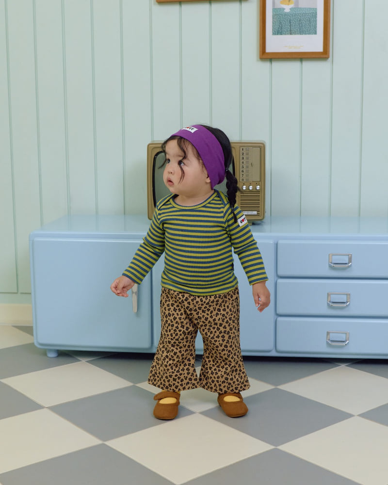 Oott Bebe - Korean Baby Fashion - #babyboutiqueclothing - Cool Bootcut Pants - 6