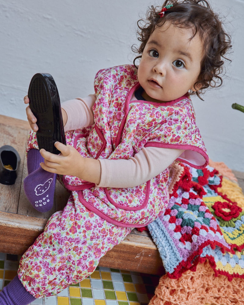 Oott Bebe - Korean Baby Fashion - #babyclothing - Grandma Kimjang Top & Bottom Set - 8