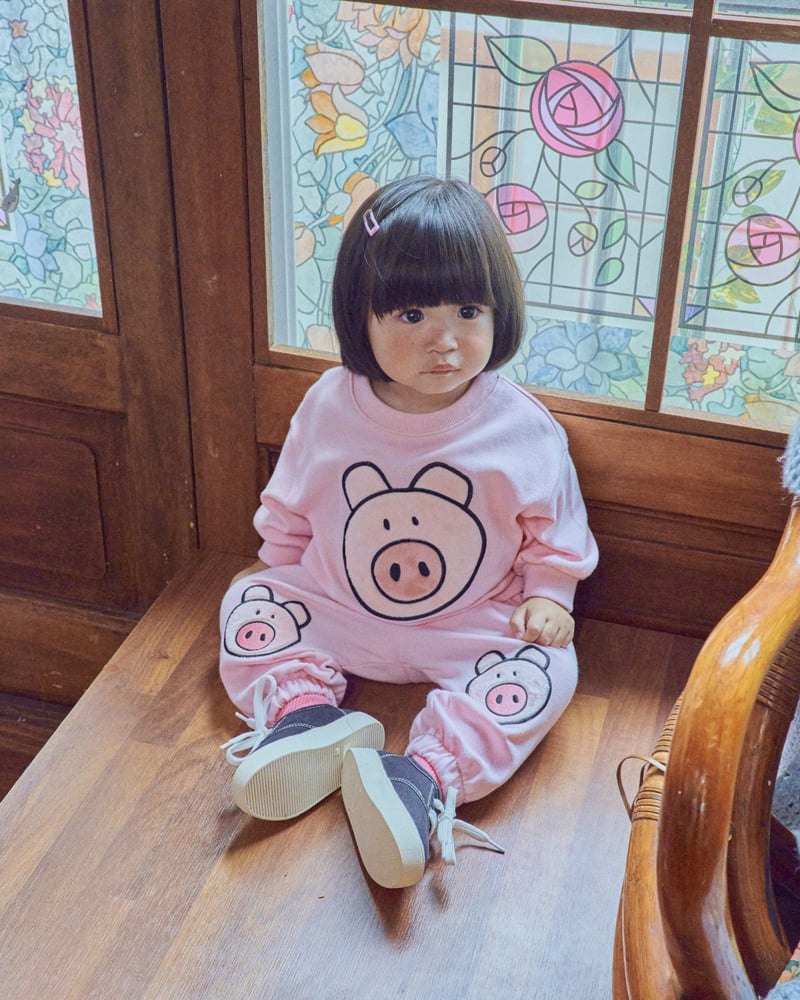 Oott Bebe - Korean Baby Fashion - #babyclothing - Farm Sweatshirt - 2