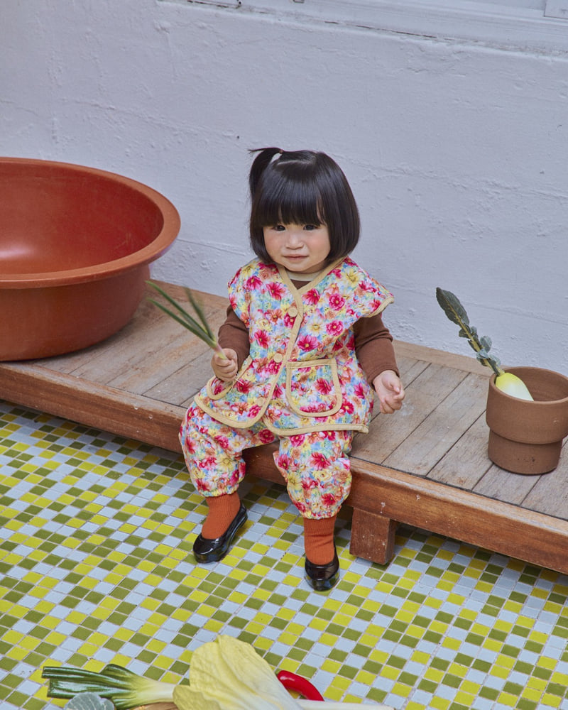 Oott Bebe - Korean Baby Fashion - #babyfashion - Grandma Kimjang Top & Bottom Set - 9