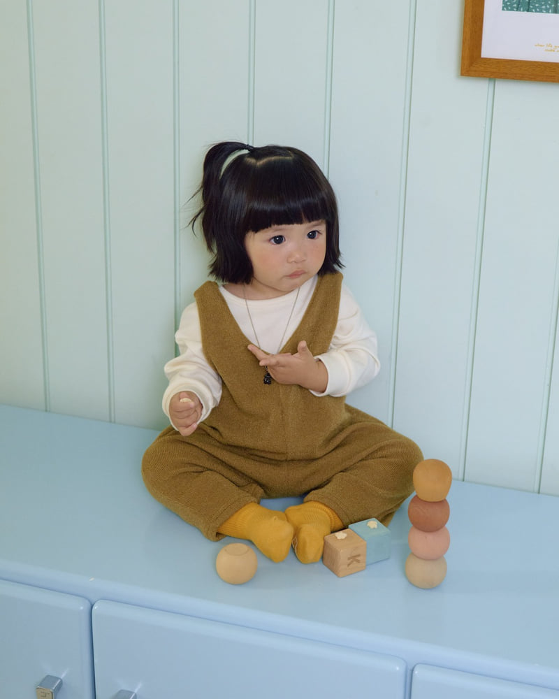 Oott Bebe - Korean Baby Fashion - #babyfashion - Butter Ribbed Tee - 12