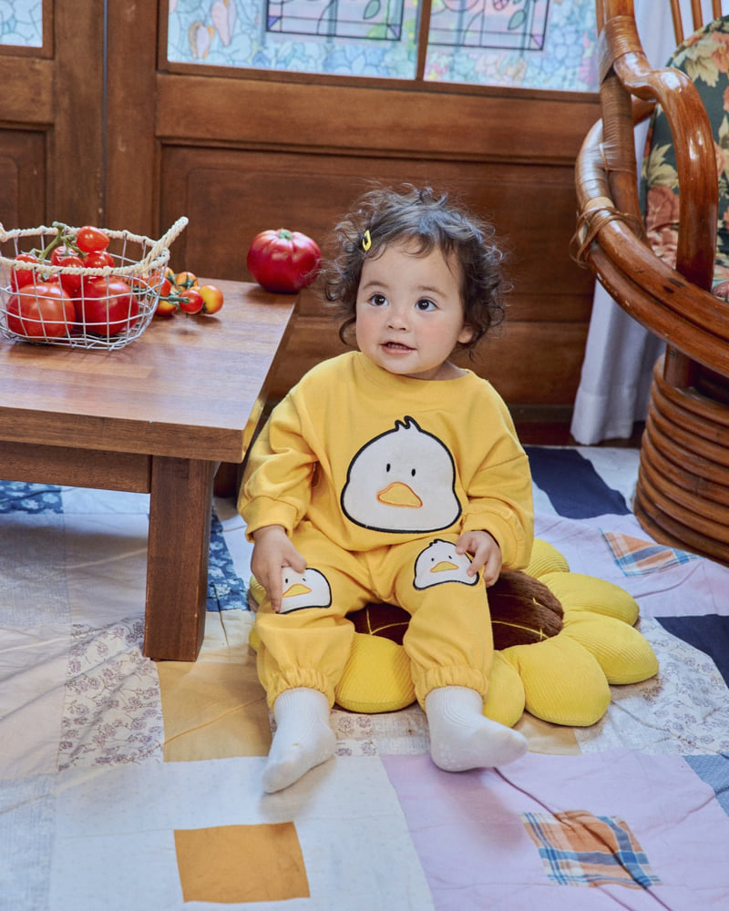 Oott Bebe - Korean Baby Fashion - #babyfashion - Farm Sweatshirt - 3