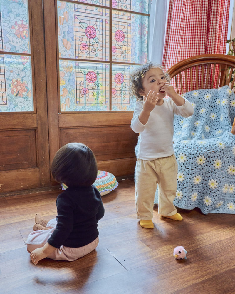 Oott Bebe - Korean Baby Fashion - #babyfever - Classic Inner Tee 1+1 - 11