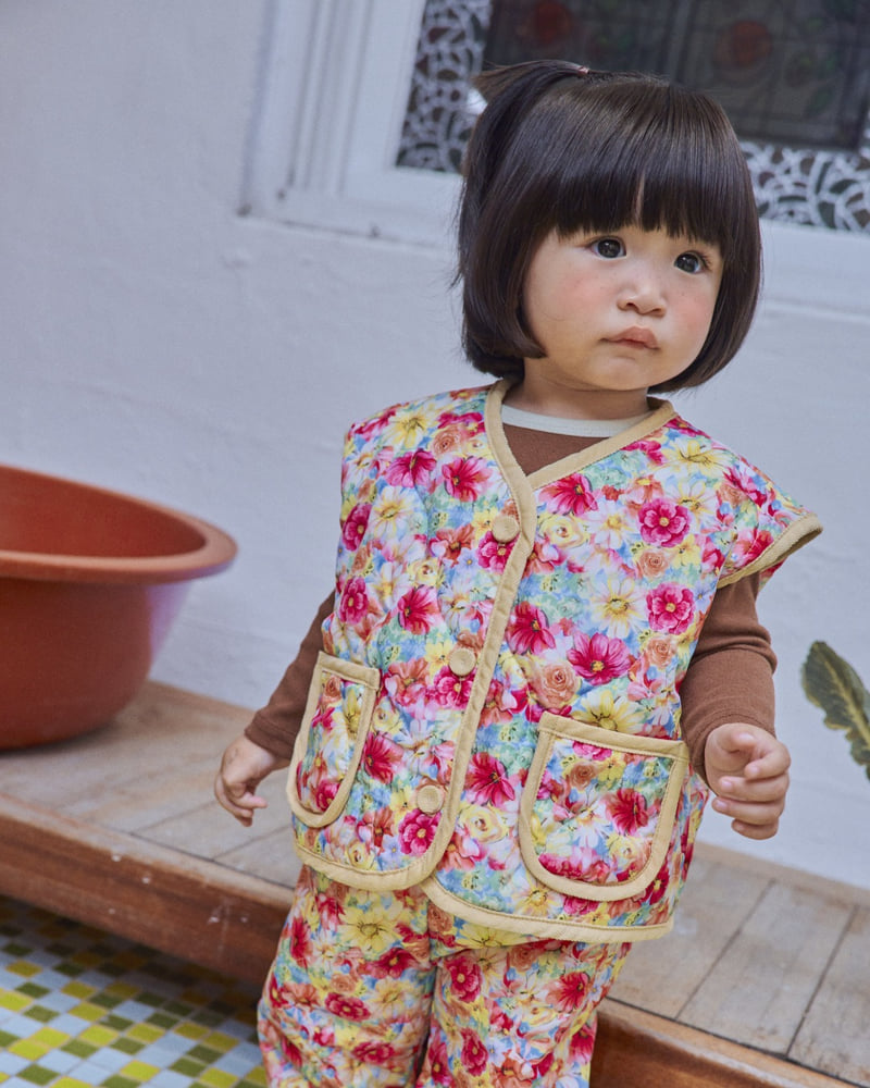 Oott Bebe - Korean Baby Fashion - #babyfever - Grandma Kimjang Top & Bottom Set - 10