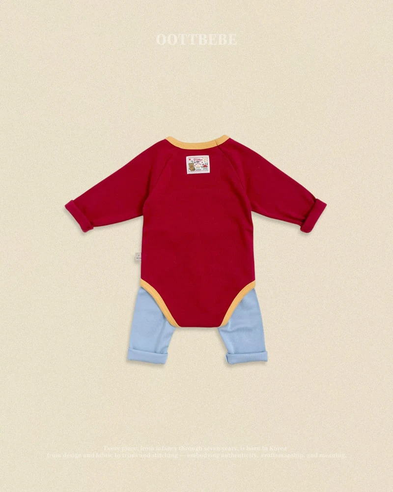 Oott Bebe - Korean Baby Fashion - #babyfever - Maple Bodysuit - 5