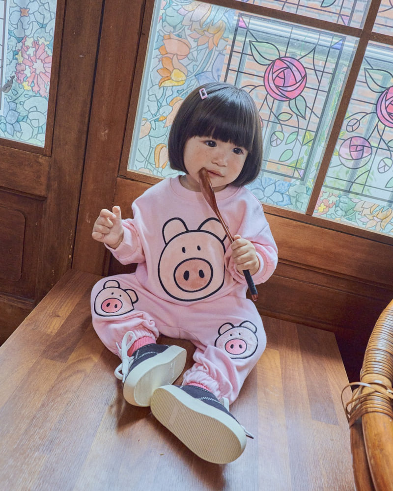 Oott Bebe - Korean Baby Fashion - #babyfashion - Farm Pants - 4