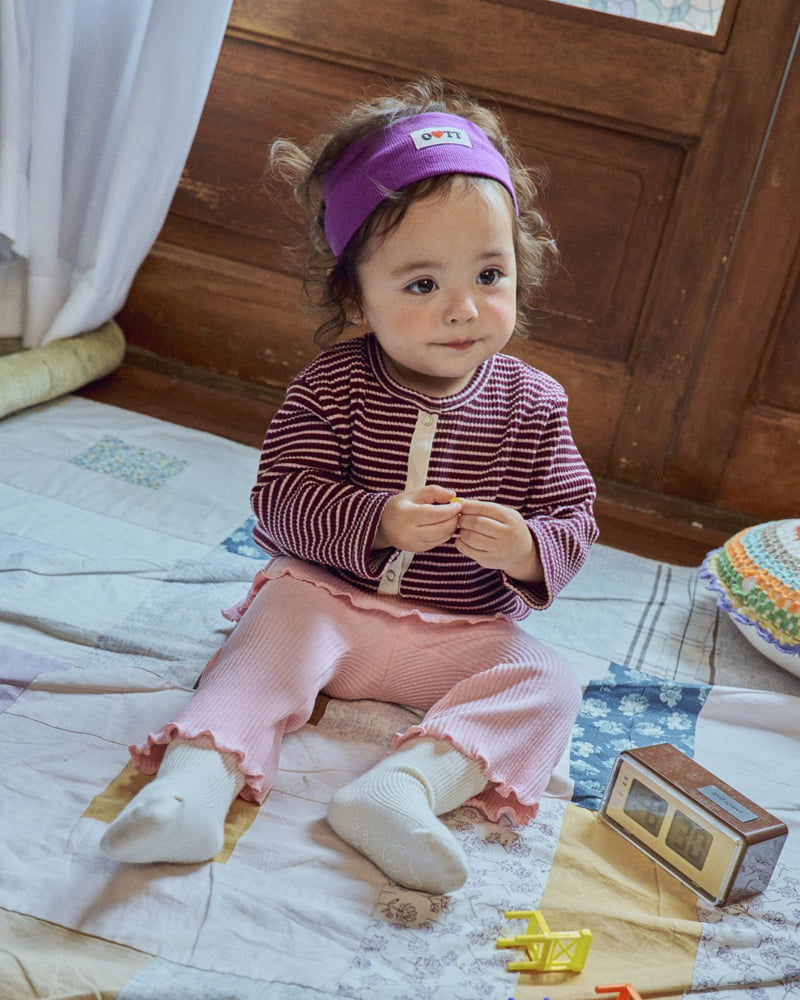 Oott Bebe - Korean Baby Fashion - #babyfever - Daily Layered Skirt Leggings - 2