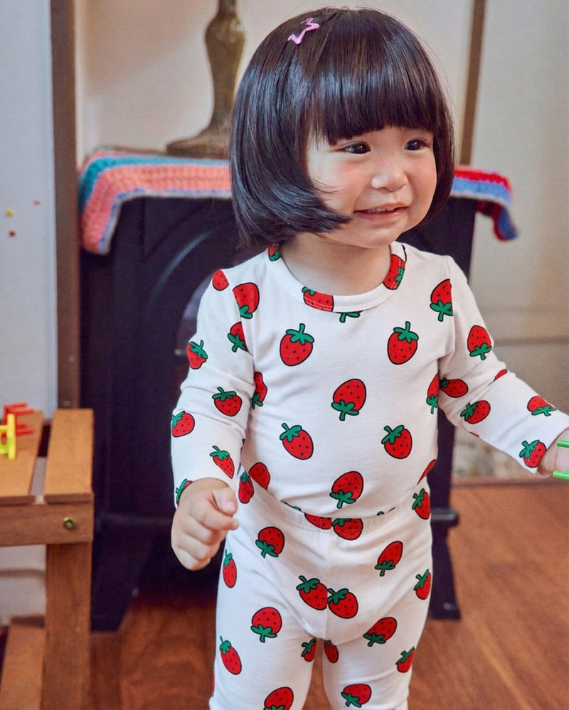 Oott Bebe - Korean Baby Fashion - #babylifestyle - Little Farm Loungewear - 3