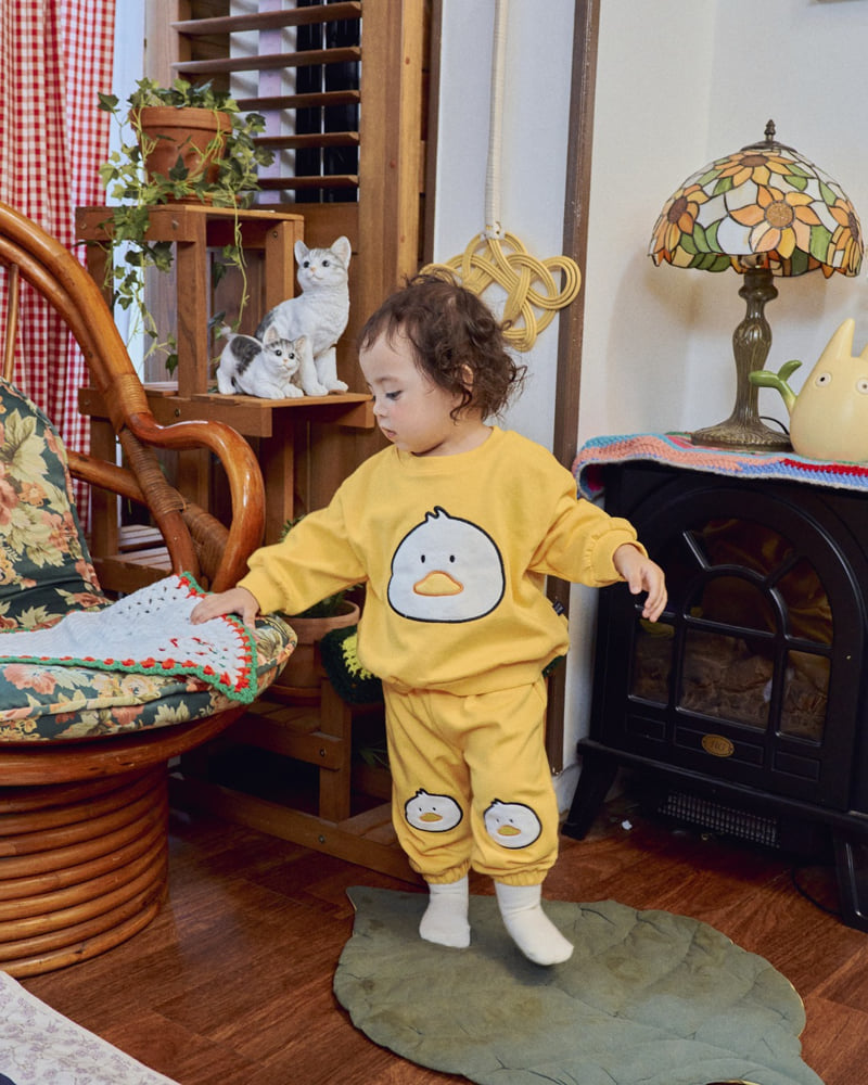 Oott Bebe - Korean Baby Fashion - #babylifestyle - Farm Sweatshirt - 6