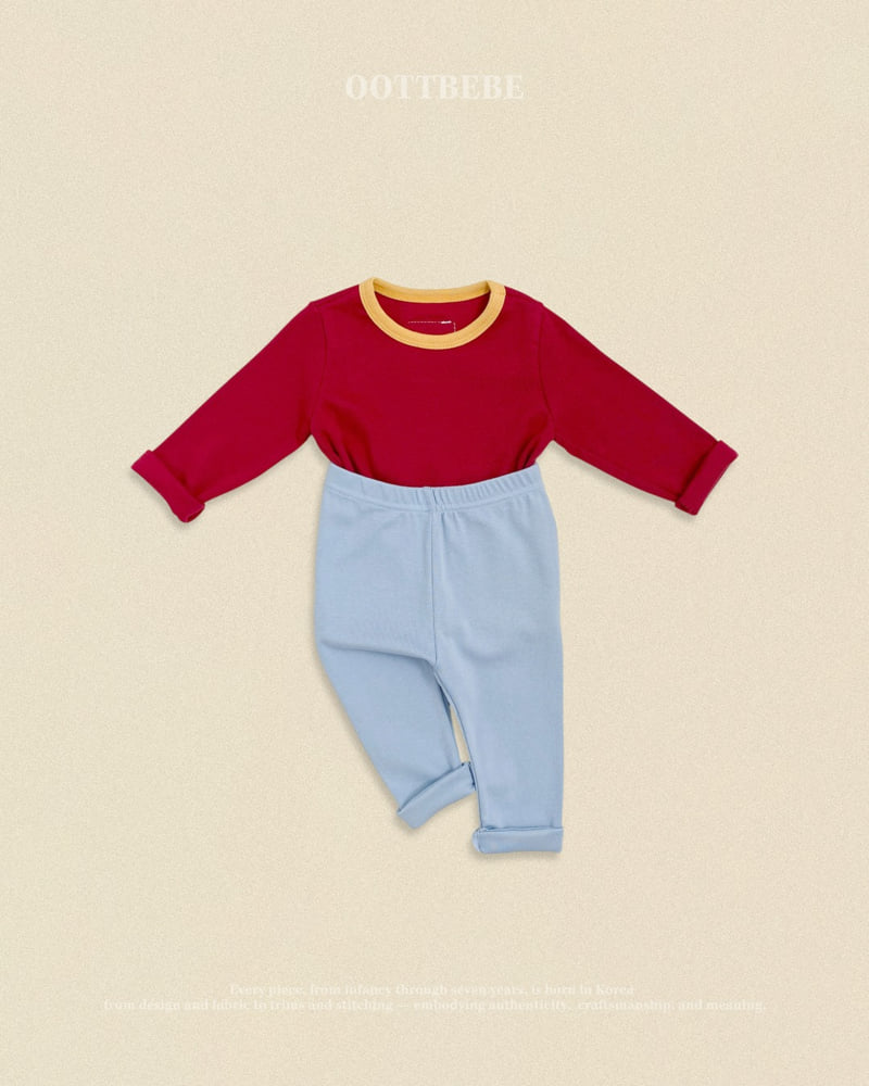 Oott Bebe - Korean Baby Fashion - #babyoninstagram - Maple Loungewear - 2