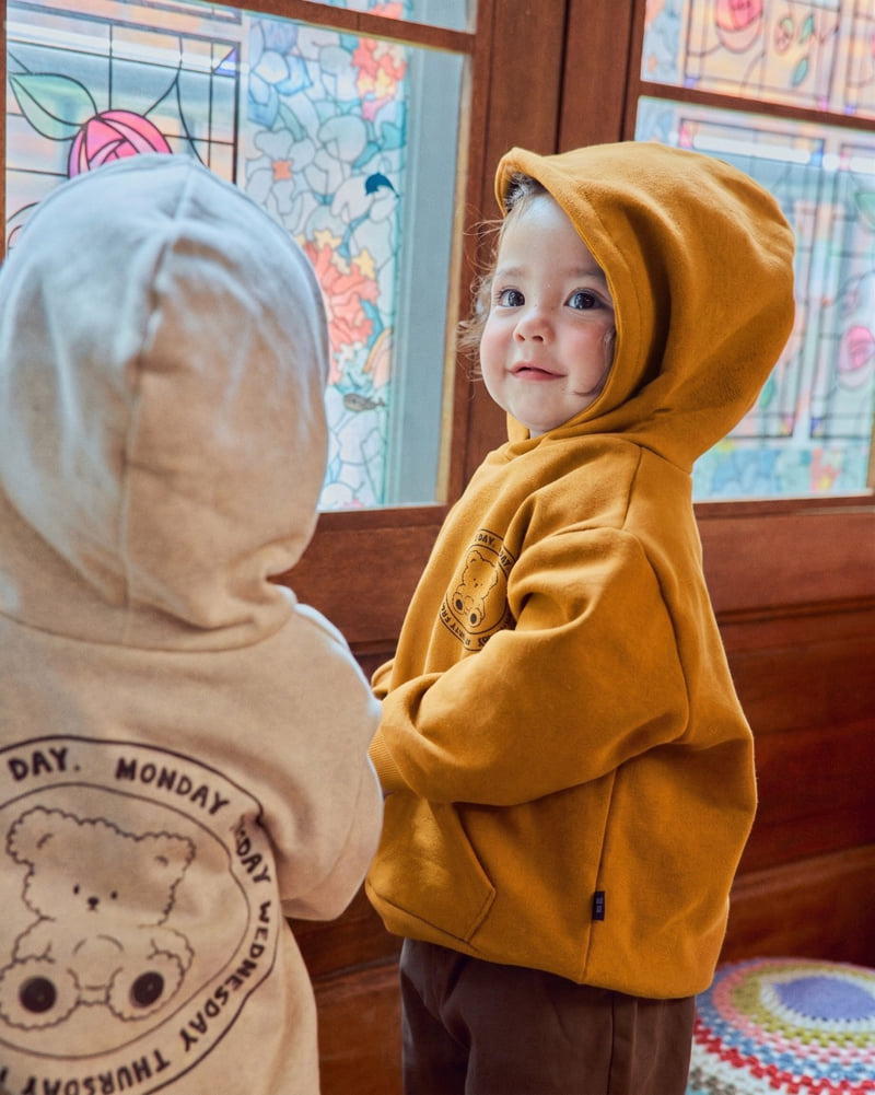 Oott Bebe - Korean Baby Fashion - #babyootd - Day Hooded Sweatshirt - 6