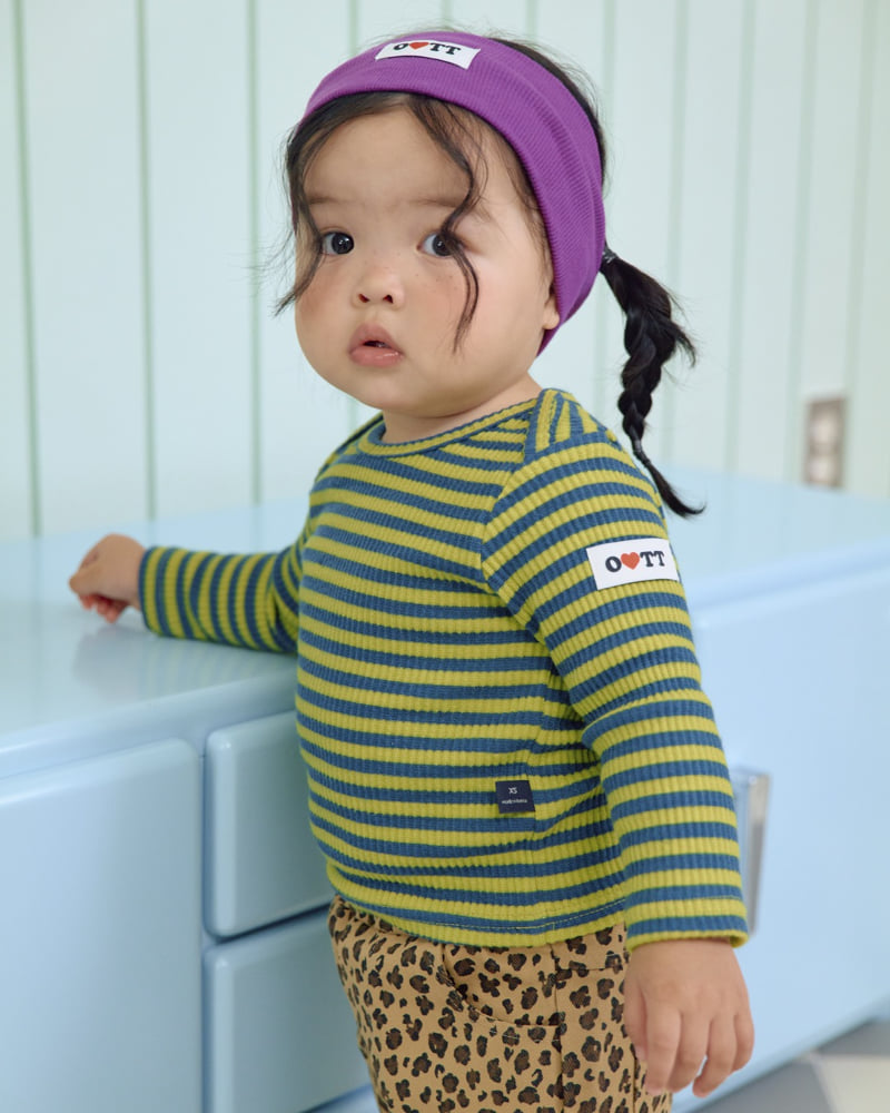 Oott Bebe - Korean Baby Fashion - #babyootd - Salad Tee - 5