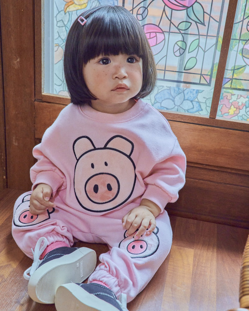 Oott Bebe - Korean Baby Fashion - #babyootd - Farm Sweatshirt - 8