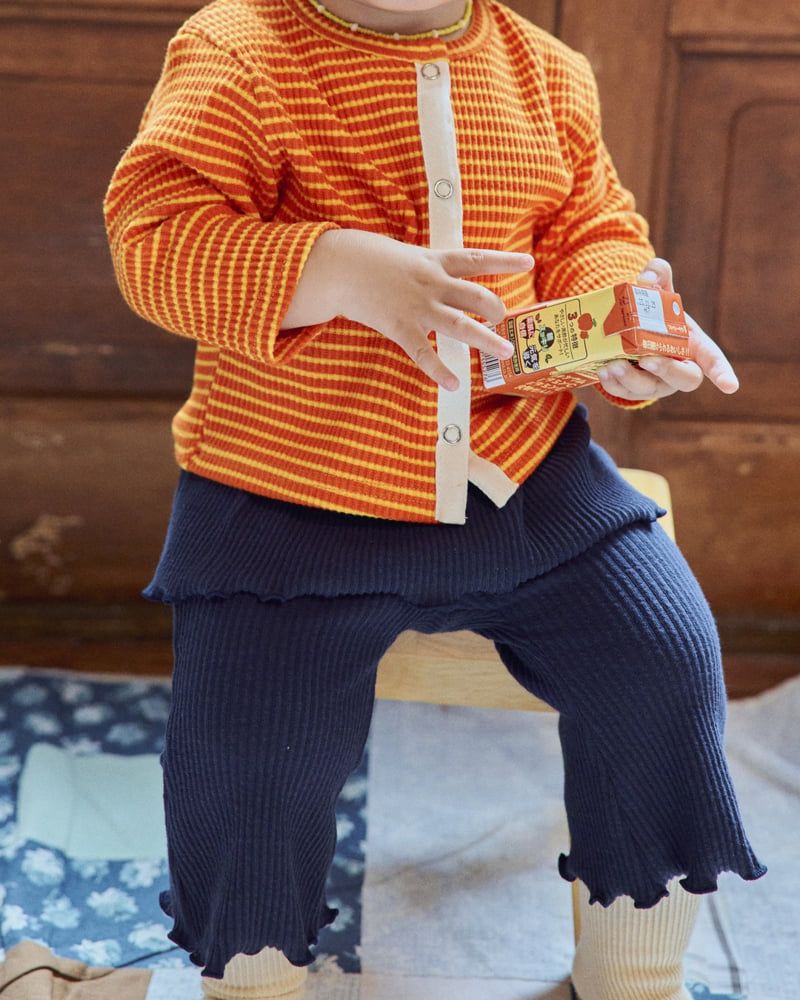 Oott Bebe - Korean Baby Fashion - #babyootd - Daily Layered Skirt Leggings - 6
