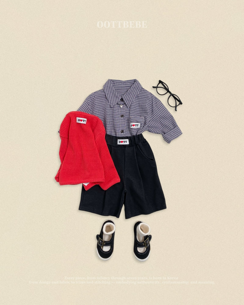Oott Bebe - Korean Baby Fashion - #babyoutfit - Denim Stretch Pants - 3