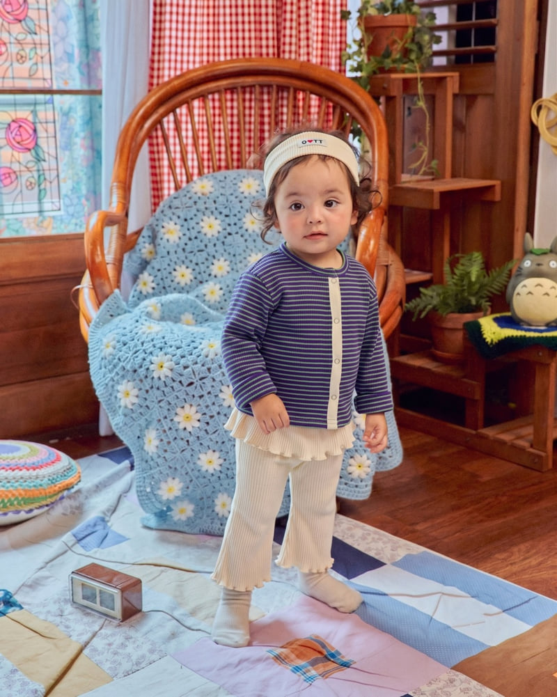 Oott Bebe - Korean Baby Fashion - #babyoutfit - Daily Layered Skirt Leggings - 8
