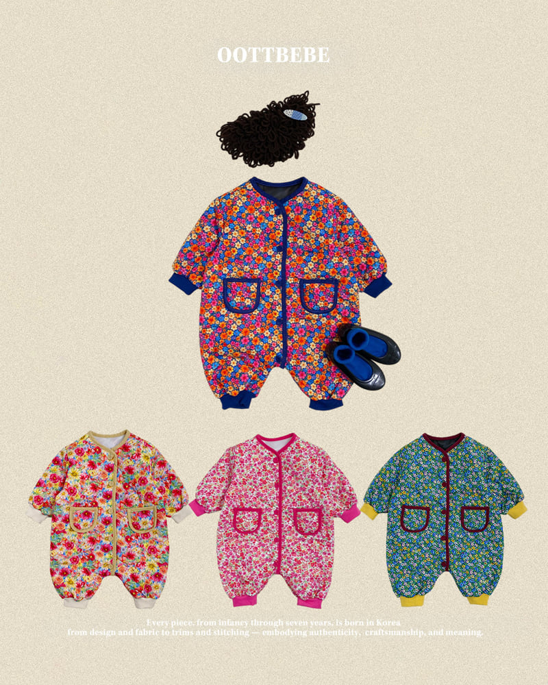 Oott Bebe - Korean Baby Fashion - #babywear - Grandma Kimjang Bodysuit