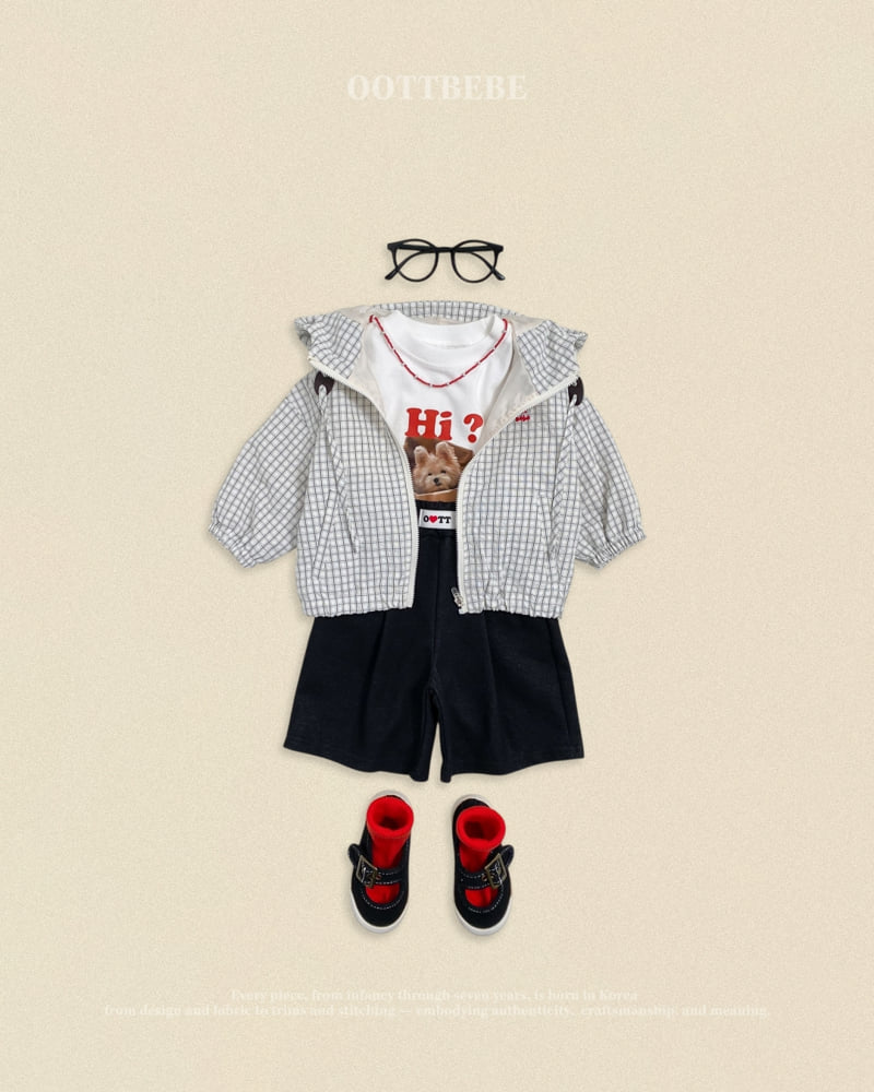 Oott Bebe - Korean Baby Fashion - #babyoutfit - Denim Stretch Pants - 4