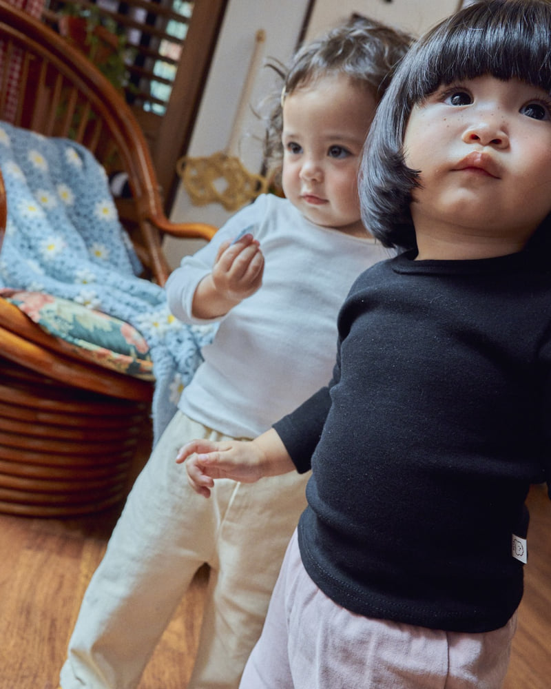 Oott Bebe - Korean Baby Fashion - #babywear - Classic Inner Tee 1+1 - 4