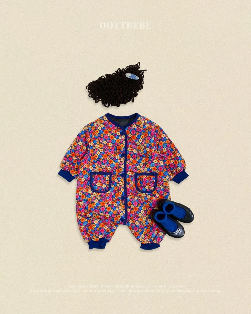 Oott Bebe - Korean Baby Fashion - #onlinebabyboutique - Grandma Kimjang Bodysuit - 2