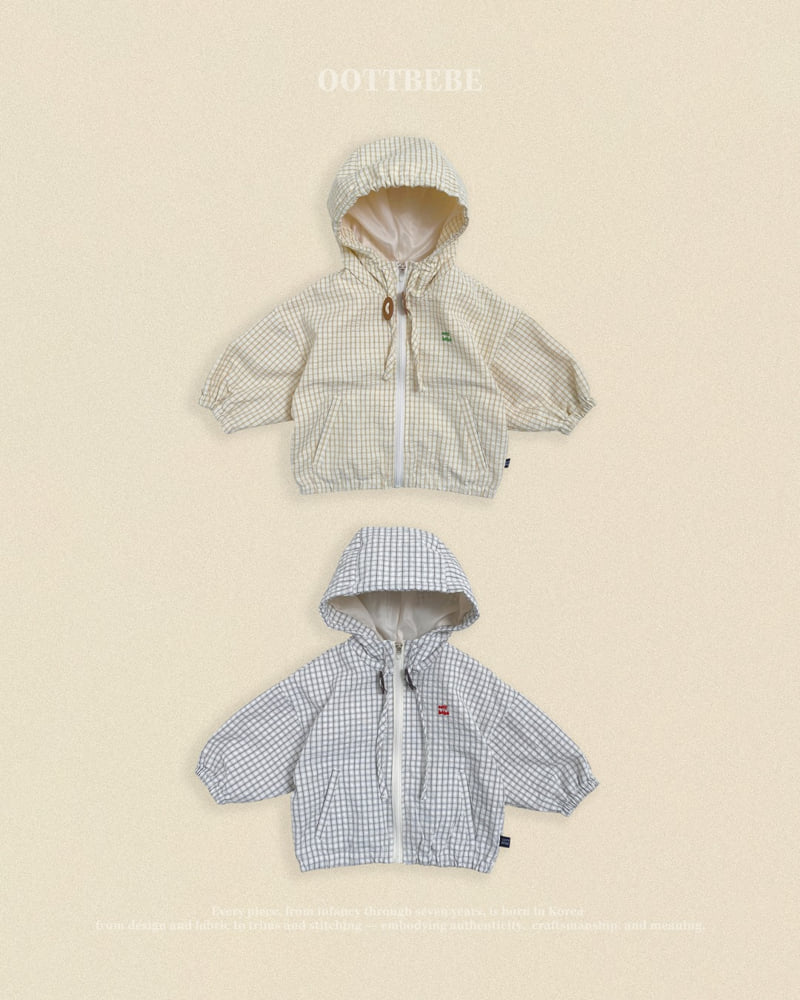Oott Bebe - Korean Baby Fashion - #onlinebabyboutique - French Windbreaker