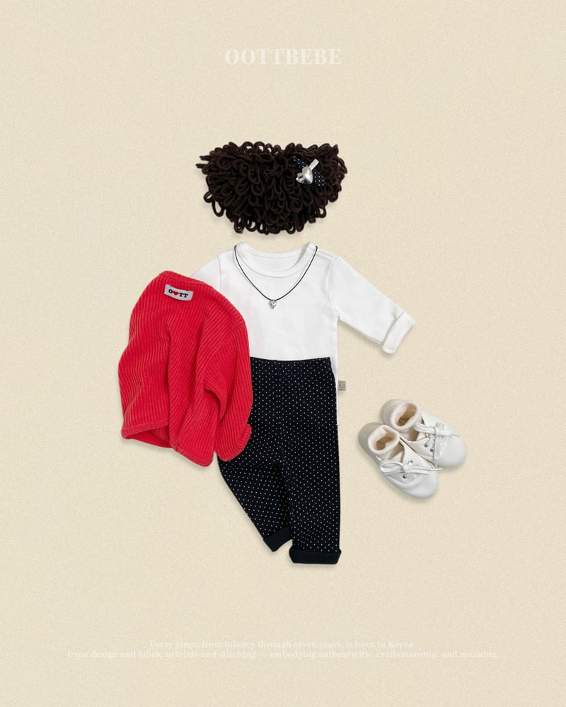 Oott Bebe - Korean Baby Fashion - #babywear - Dot Leggings 1+1 - 4