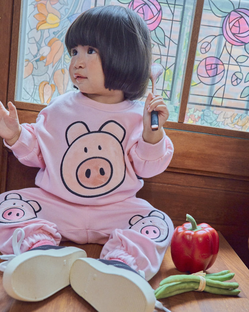 Oott Bebe - Korean Baby Fashion - #onlinebabyboutique - Farm Pants - 12
