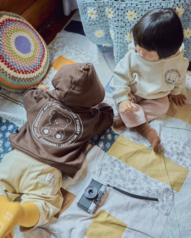 Oott Bebe - Korean Baby Fashion - #onlinebabyboutique - Day Hooded Sweatshirt - 10