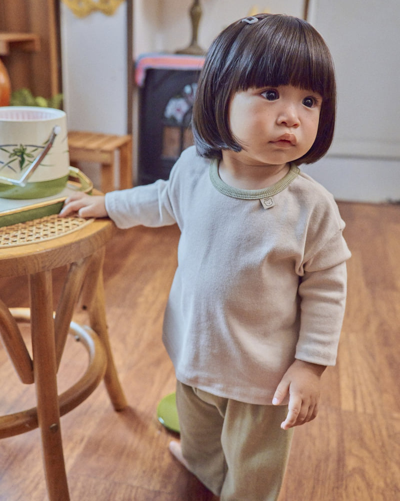Oott Bebe - Korean Baby Fashion - #onlinebabyshop - Cozy Modal Loungewear - 12
