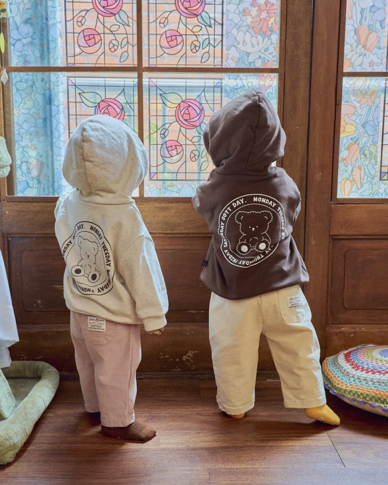 Oott Bebe - Korean Baby Fashion - #smilingbaby - Day Hooded Sweatshirt - 12