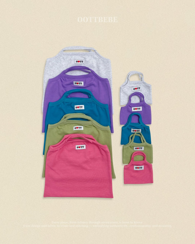 Oott Bebe - Korean Women Fashion - #momslook - Loving You Bag (Mom & Kids Set)