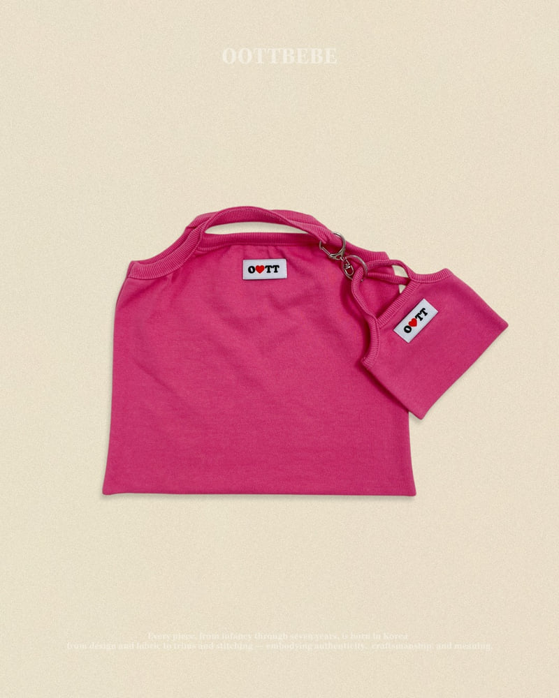 Oott Bebe - Korean Women Fashion - #momslook - Loving You Bag (Mom & Kids Set) - 7