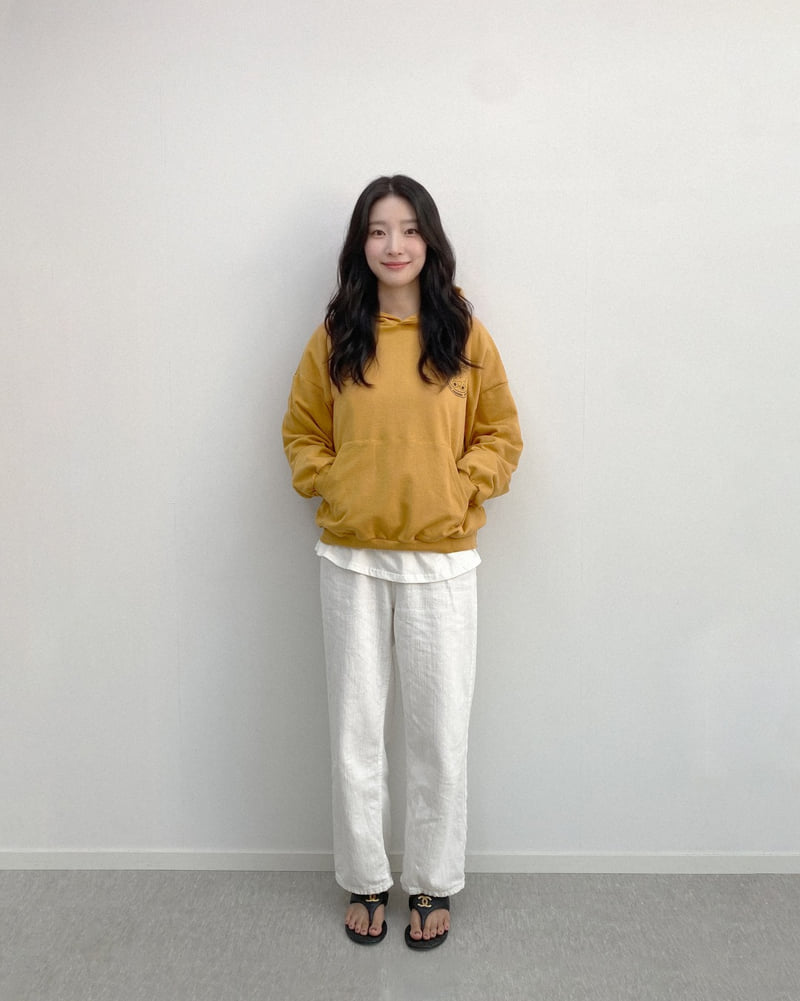 Oott Bebe - Korean Women Fashion - #restrostyle - Day Hooded Sweatshirt (Adult) - 11