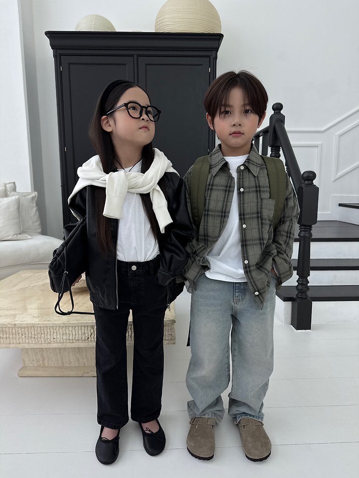 Our - Korean Children Fashion - #Kfashion4kids - Our Leather Jacket - 8