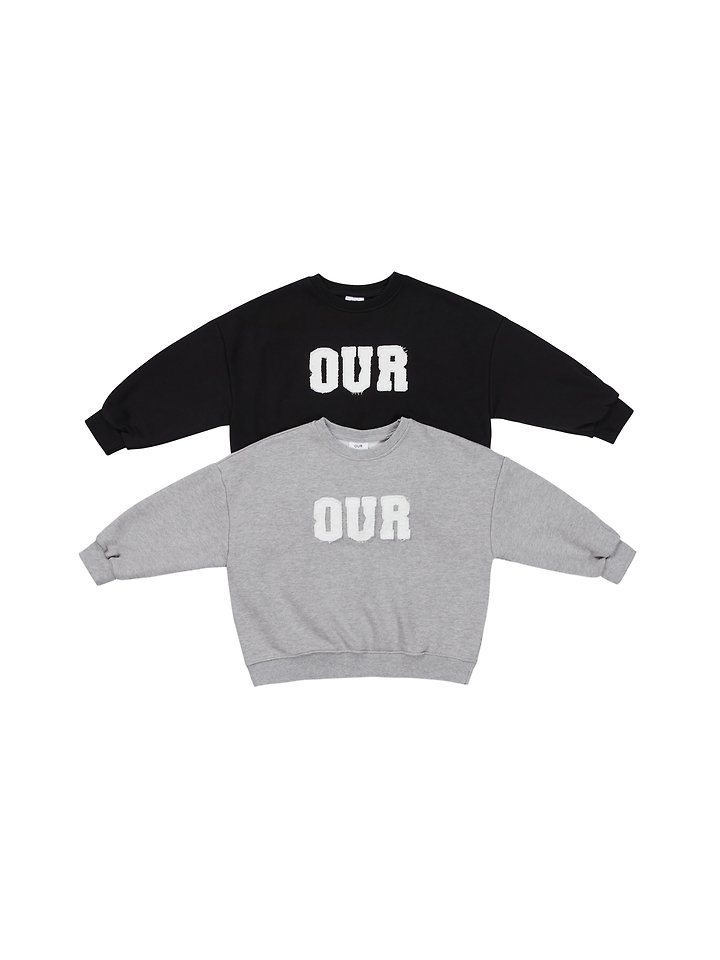 Our - Korean Children Fashion - #childofig - Applique Sweatshirt