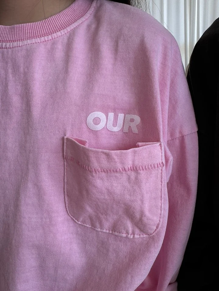 Our - Korean Children Fashion - #childofig - Pigment-dyed Logo Pocket Tee - 12
