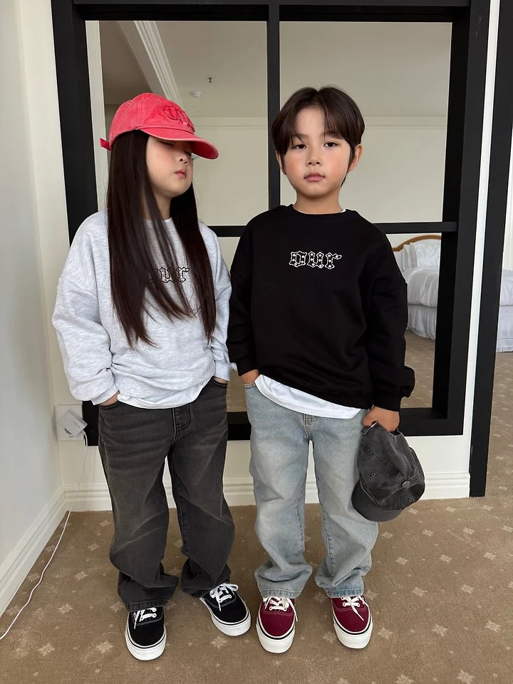 Our - Korean Children Fashion - #childofig - Our Biz Sweatshirt - 12