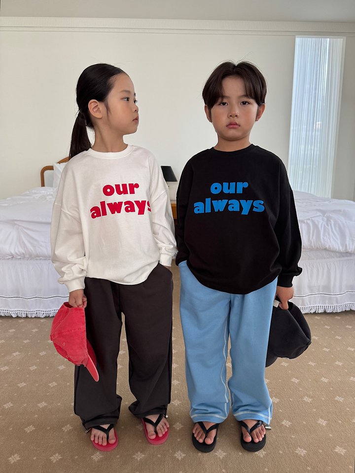 Our - Korean Children Fashion - #childofig - Always Tee - 8