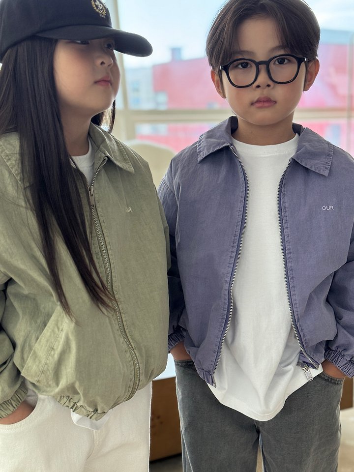 Our - Korean Children Fashion - #childofig - Garment-dyed Blouson - 9