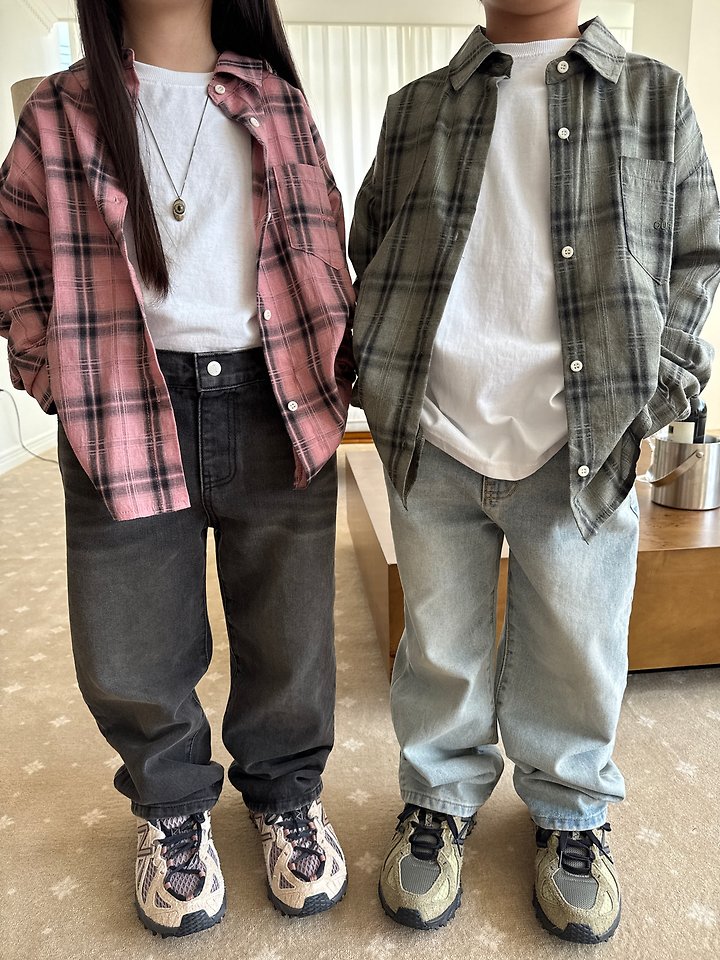 Our - Korean Children Fashion - #childrensboutique - Harbor Check Shirt - 10