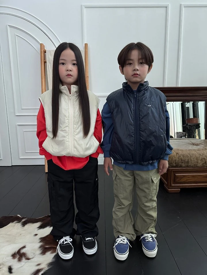 Our - Korean Children Fashion - #childrensboutique - Light Padded Vest - 8