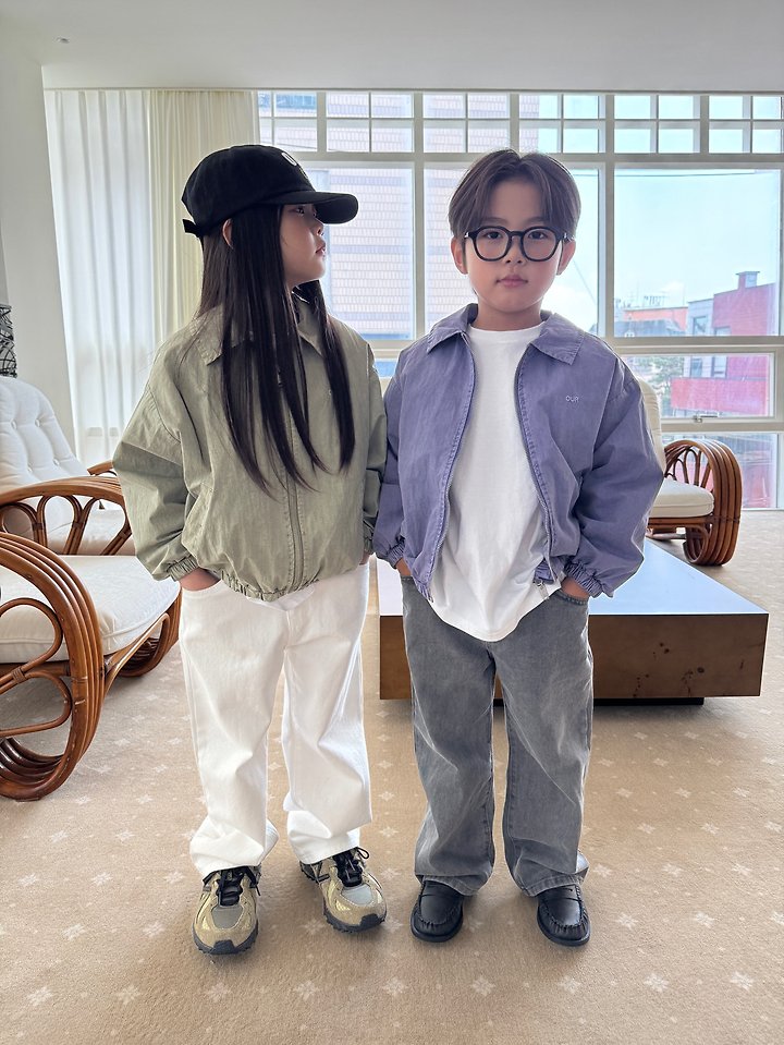Our - Korean Children Fashion - #childrensboutique - Garment-dyed Blouson - 10