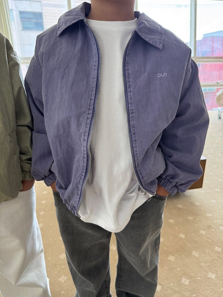 Our - Korean Children Fashion - #designkidswear - Garment-dyed Blouson - 11